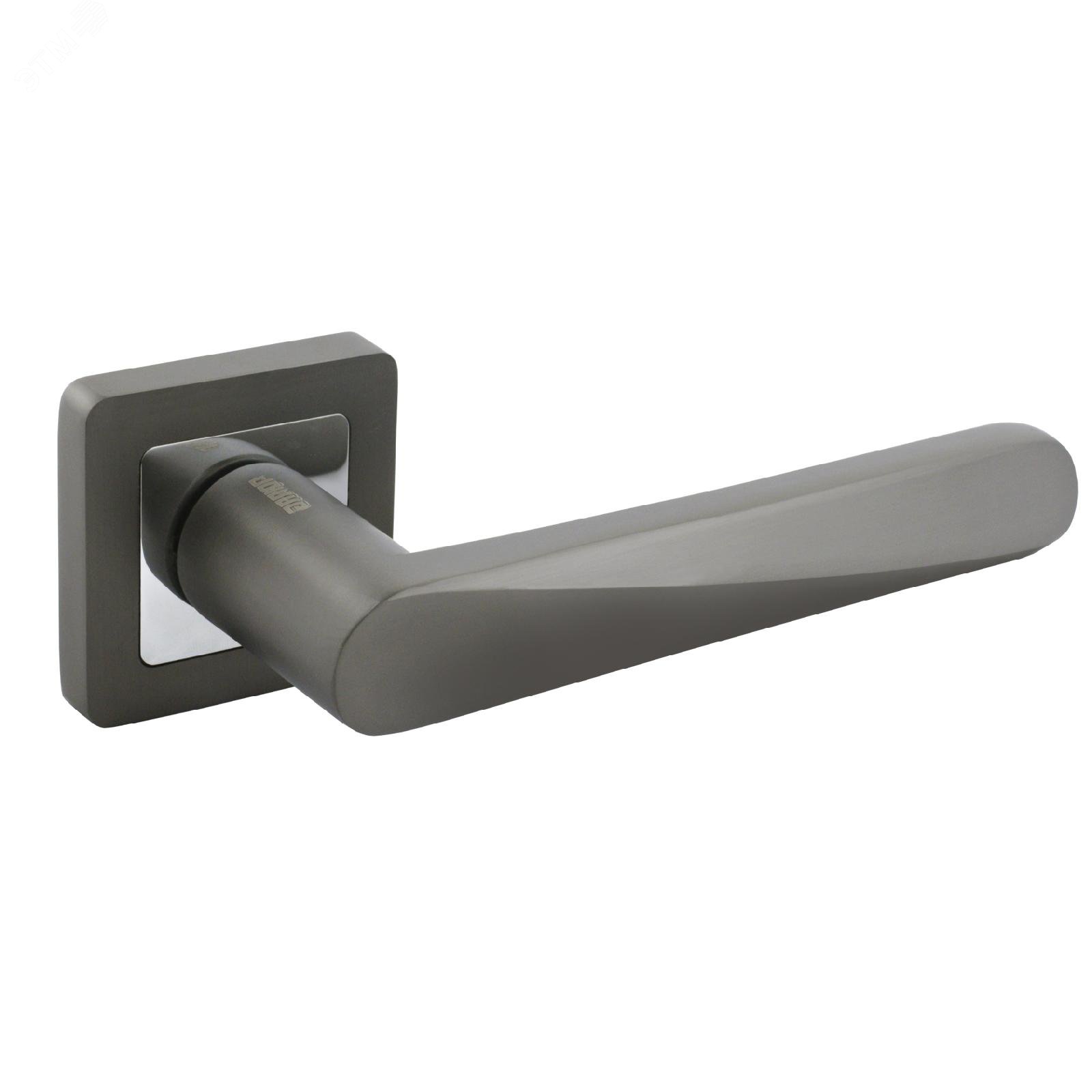 Изображение товара Ручка на круглой накладке (комплект). АЛЛЮР АРТ УМА MBN (2740) графит (шт)