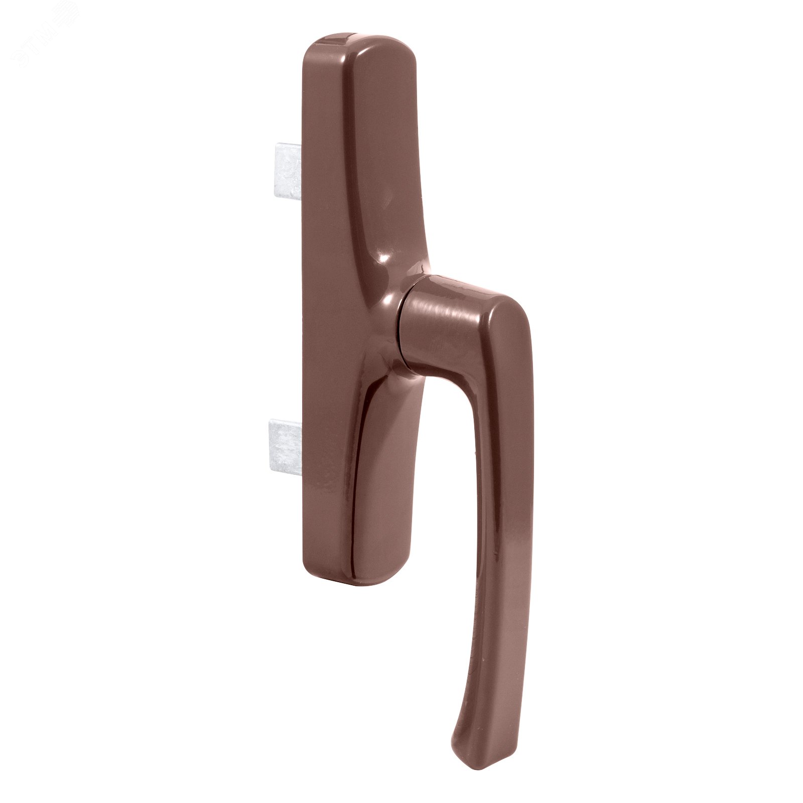 Изображение товара Ручка оконная БУЛАТ РО-01А.8017 коричневая для алюминиевых окон PROVEDAL