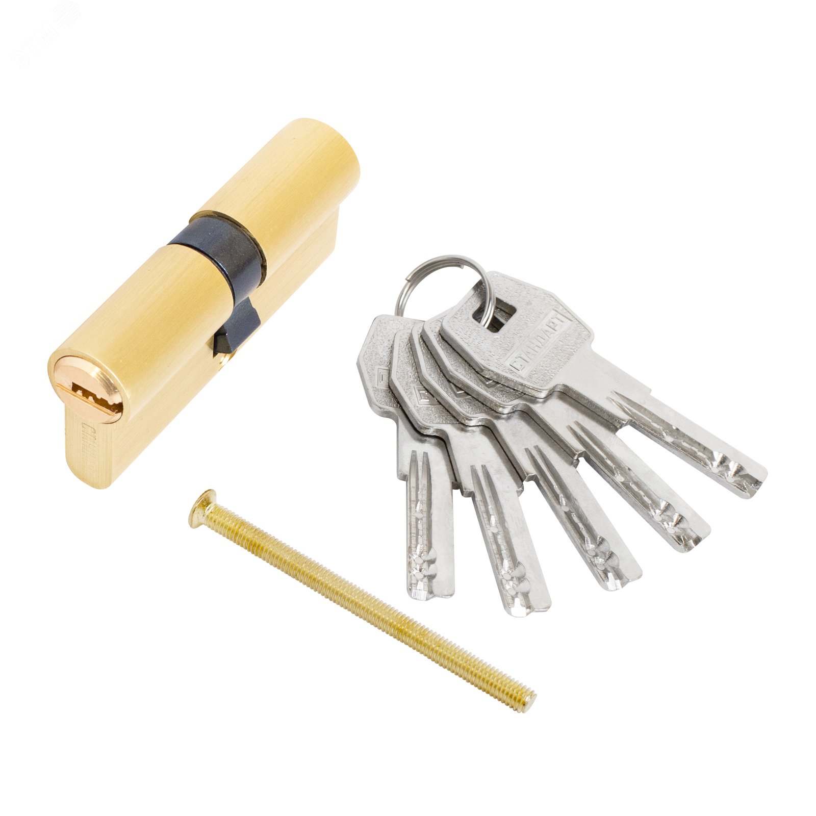 Изображение товара Цилиндровый механизм Стандарт MAX 70 с 5 ключами и защитой