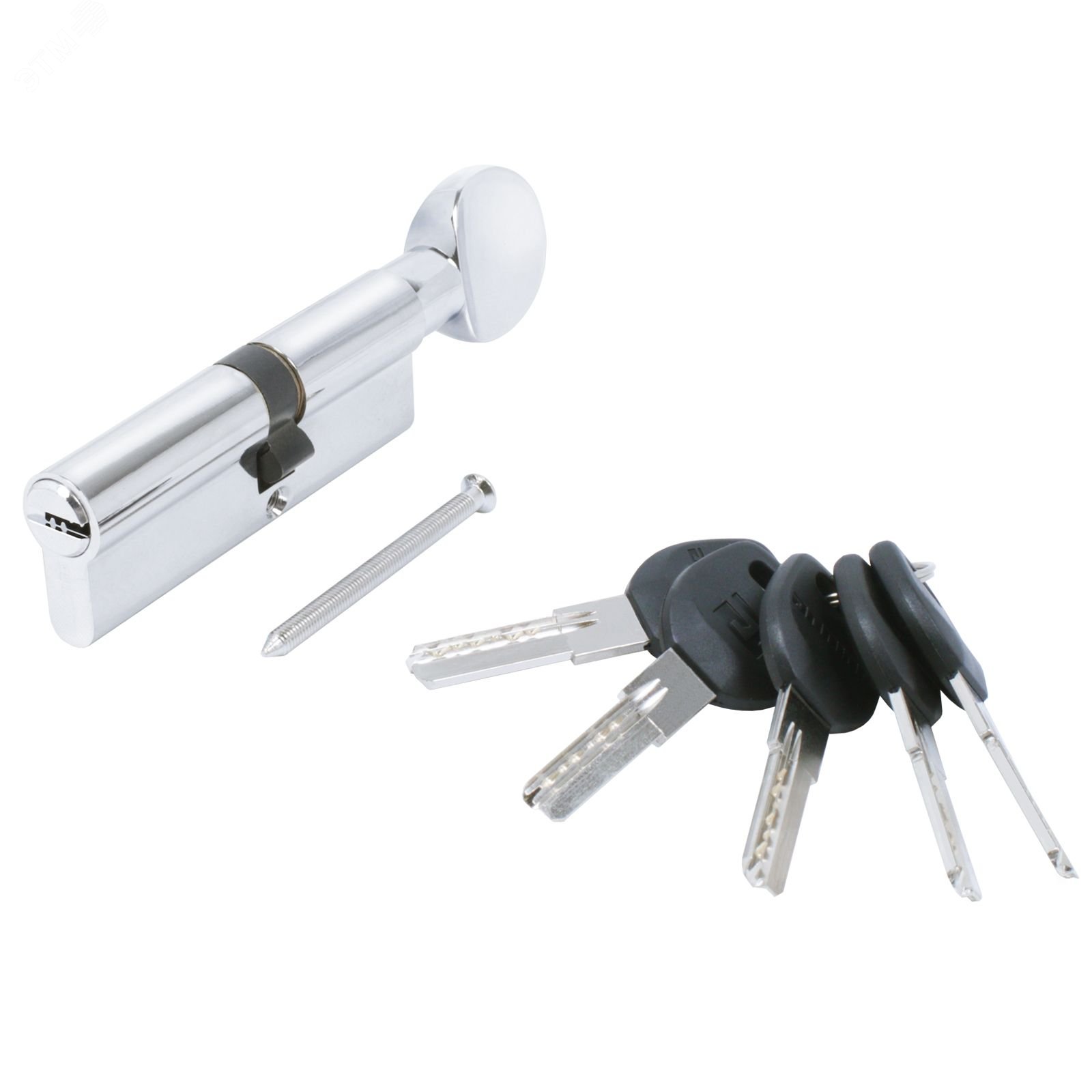 Изображение товара Цилиндровый механизм АЛЛЮР HD FG 90-5К CP с высокой секретностью и защитой от взлома