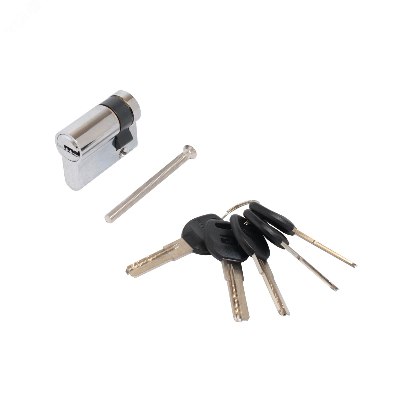 Изображение товара Цилиндровый механизм АЛЛЮР HD F 40H-5К CP (30x10) хром для замков надежная защита