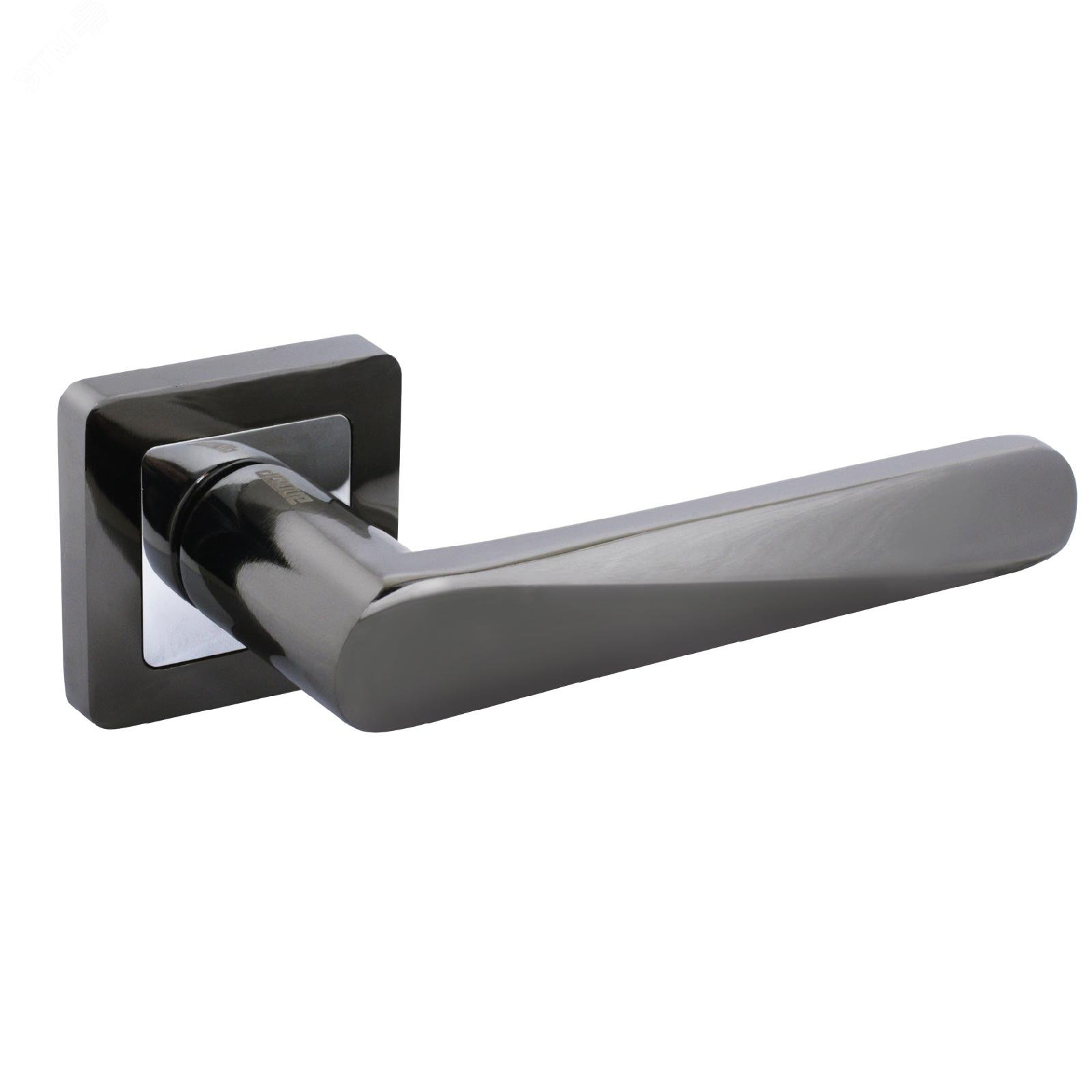 Изображение товара Ручка на круглой накладке (комплект). АЛЛЮР АРТ УМА BT (27140) черный титан (шт)