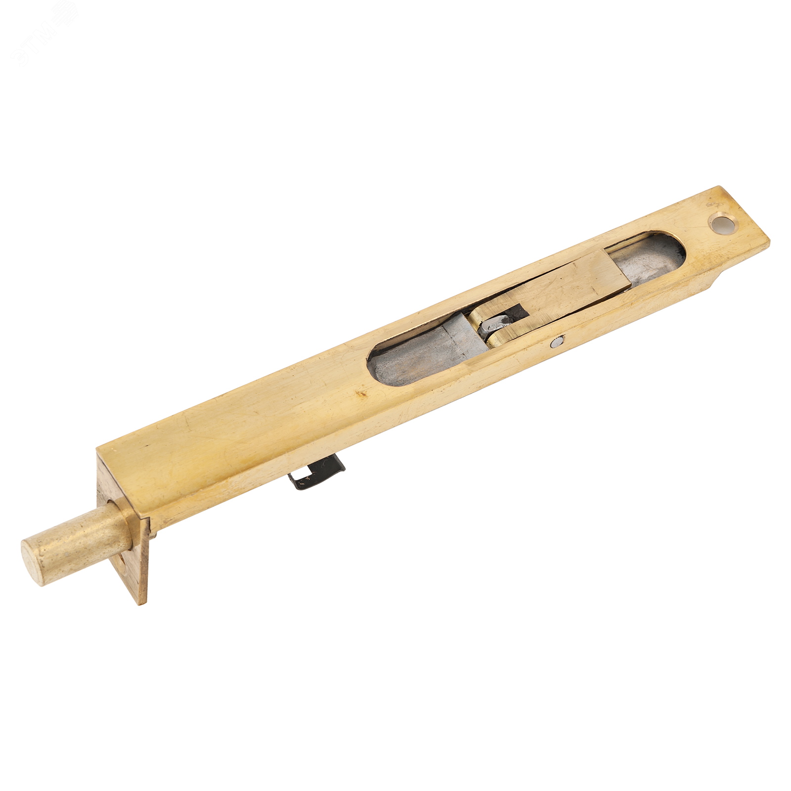 Изображение товара Шпингалет врезной АЛЛЮР G-034-6 150мм золото надежное запирание