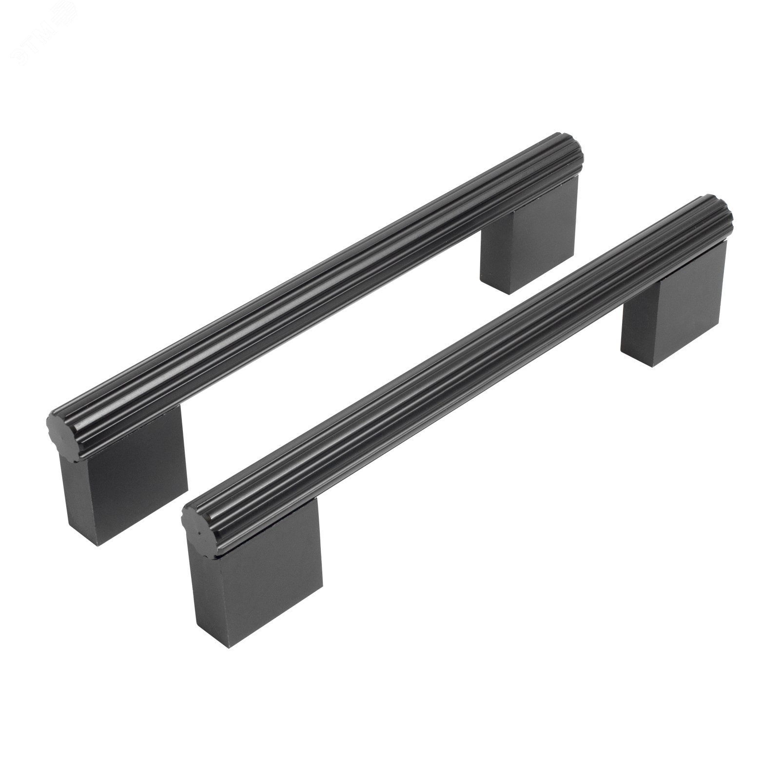 Изображение товара Мебельная ручка-скоба StahlBuro AP2313-128 2шт. матовый черный