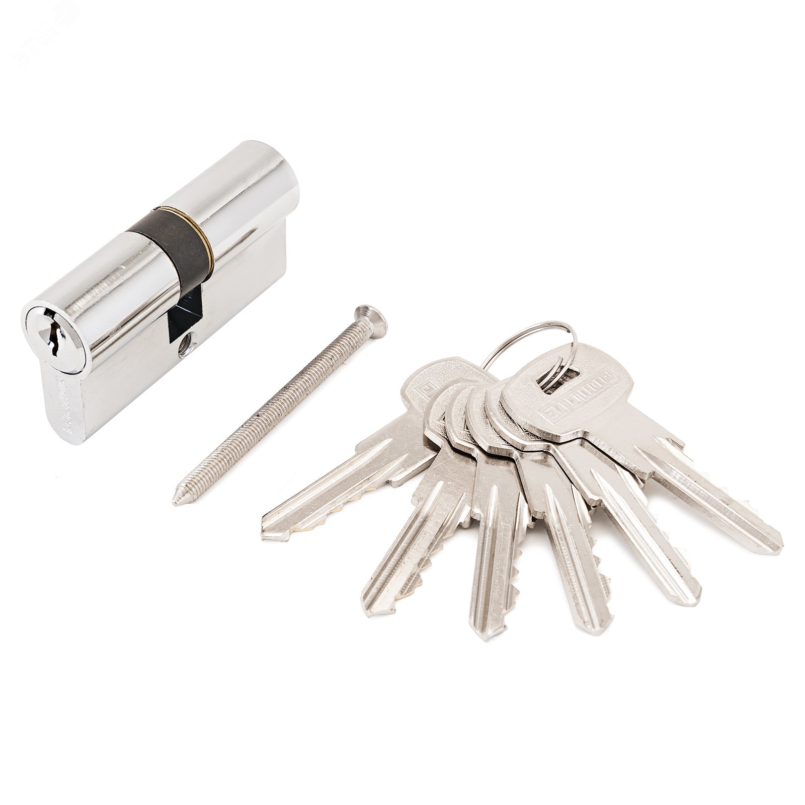 Изображение товара Механизм цилиндровый для врезных замков, АЛЛЮР 70-5К CP хром (шт)