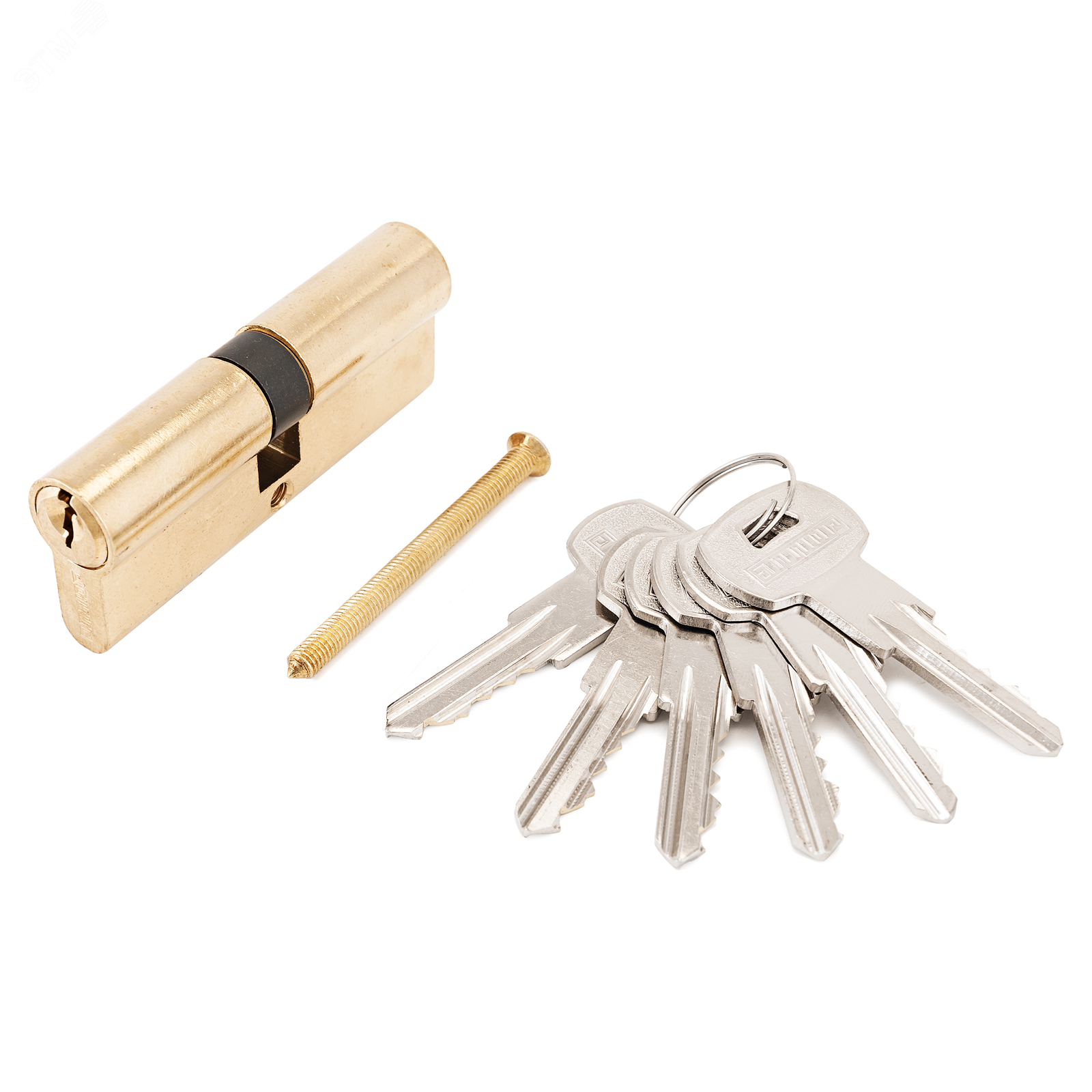 Изображение товара Механизм цилиндровый для врезных замков, АЛЛЮР A 80-6К ВР золото (латунь) (шт)