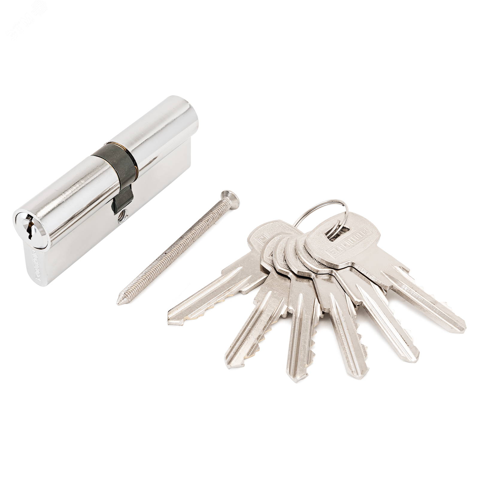 Изображение товара Механизм цилиндровый для врезных замков, АЛЛЮР A 90-6К CP хром (шт)