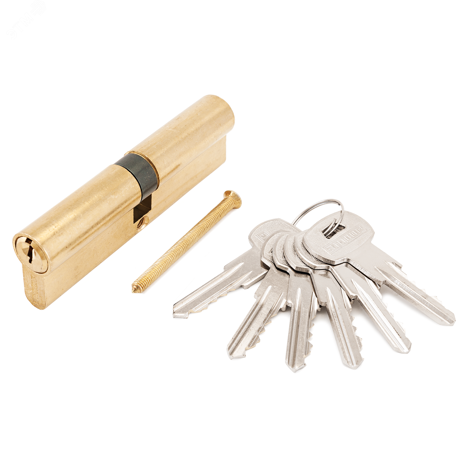 Изображение товара Механизм цилиндровый для врезных замков, АЛЛЮР A.100-6К ВР золото (латунь) (шт)