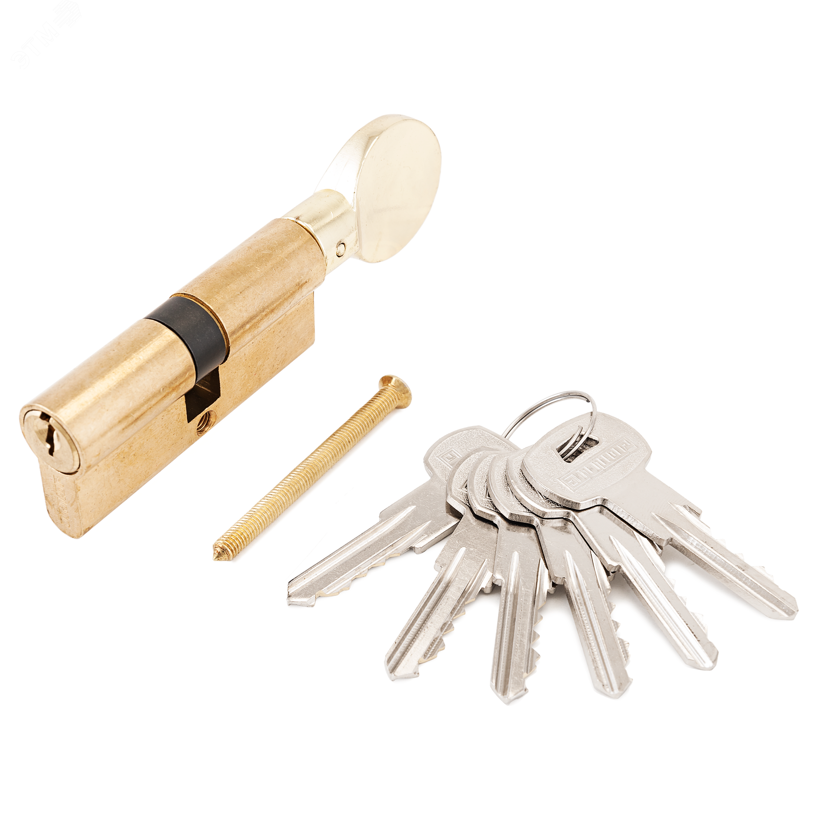 Изображение товара Механизм цилиндровый для врезных замков, АЛЛЮР A.G 70-6К ВР золото (латунь) (шт)