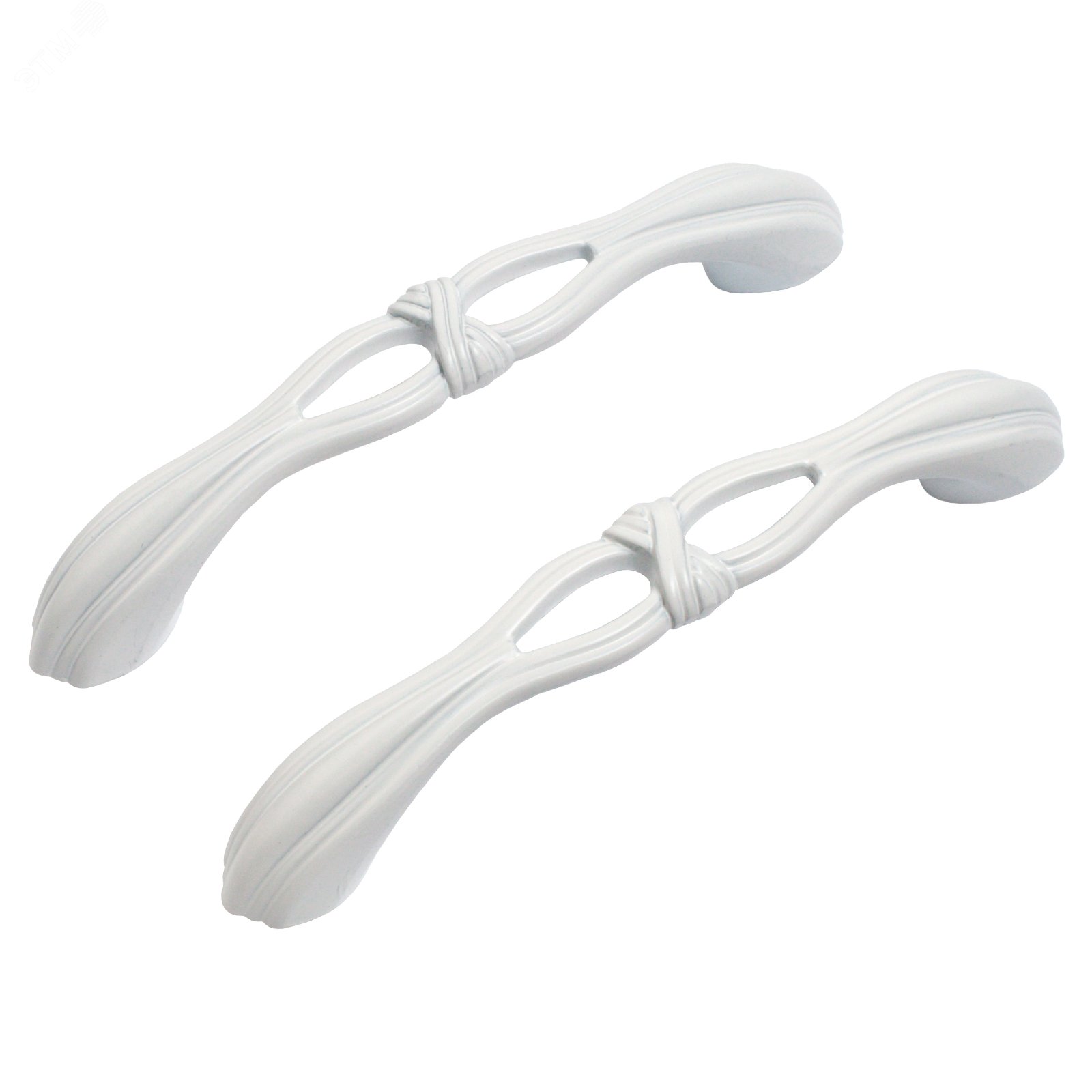 Изображение товара Мебельная ручка-скоба StahlBuro C2532-96 2 шт Белая