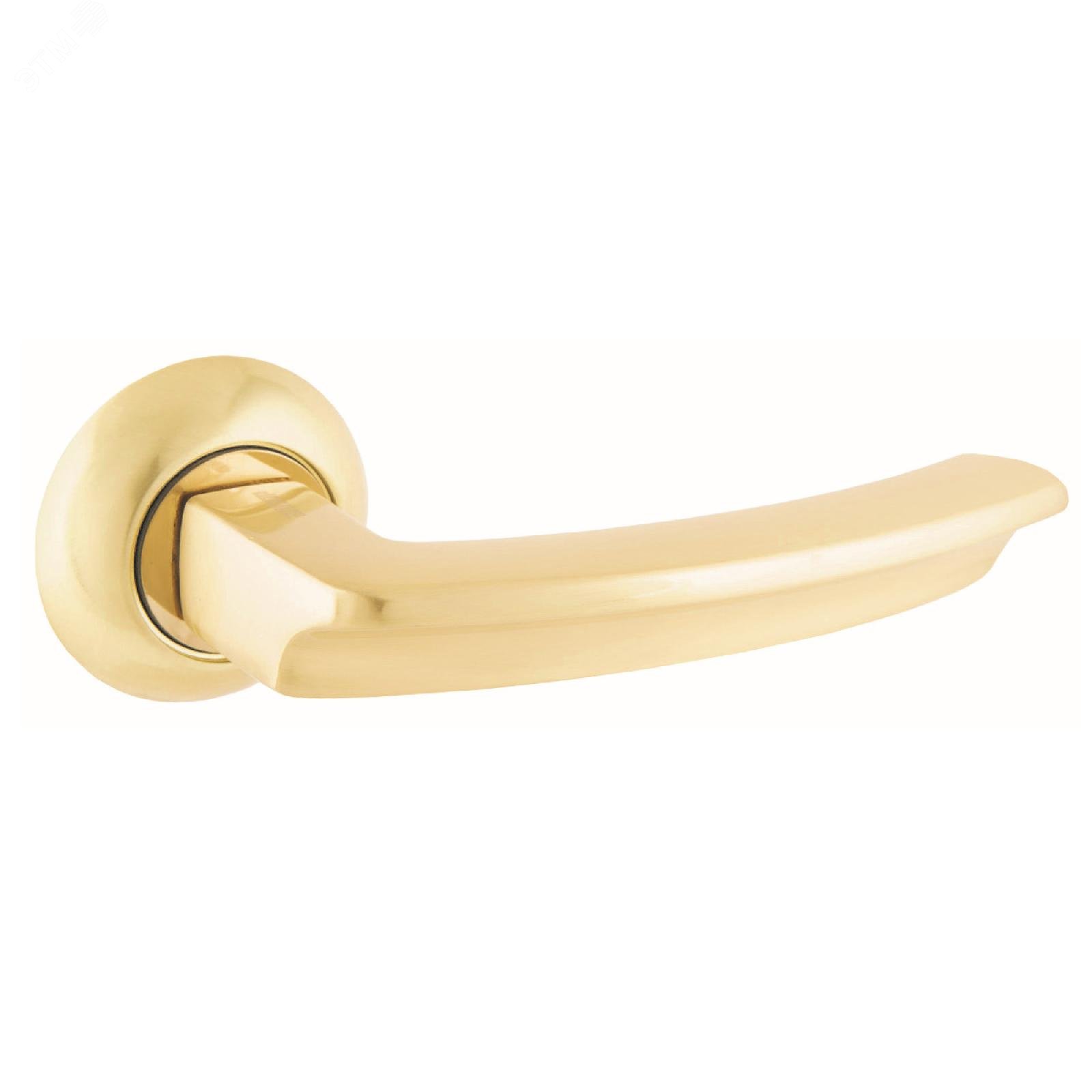 Изображение товара Ручка на круглой накладке (комплект). АЛЛЮР АРТ ВЕРНЕР SB (1170) золото матовое (шт)