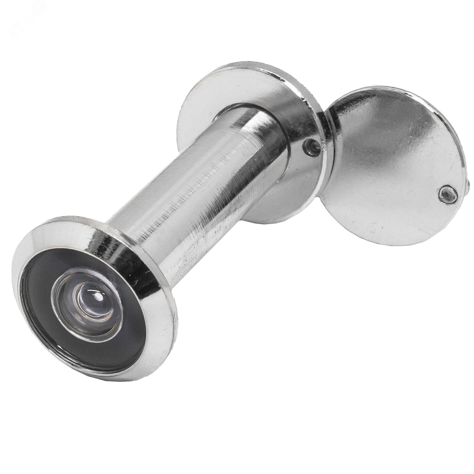 Изображение товара Дверной глазок для металлических и деревянных дверей 60-100мм хром ГДШ-4 Б