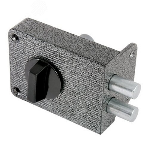 Изображение товара Замок накладной цилиндровый для деревянных дверей, АЛЛЮР ЗН 1-3А античное серебро (шт)