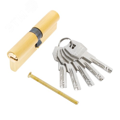 Изображение товара Цилиндровый механизм Стандарт MAX 90 (45х45) SB 5кл мат.золото (шт)