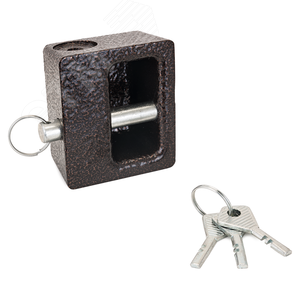 Изображение товара Замок навесной с дисковым механизмом секрета, СТАНДАРТ Россия ВС2-10-01С античная медь (шт)