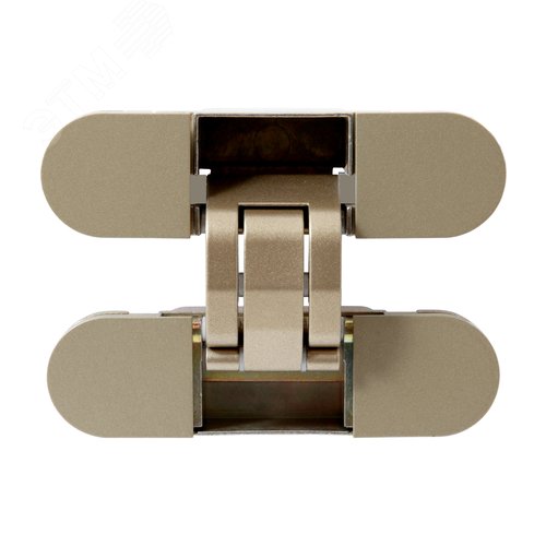 Петля дверная АЛЛЮР АРТ 110*30 3D матовое золото - фото 2