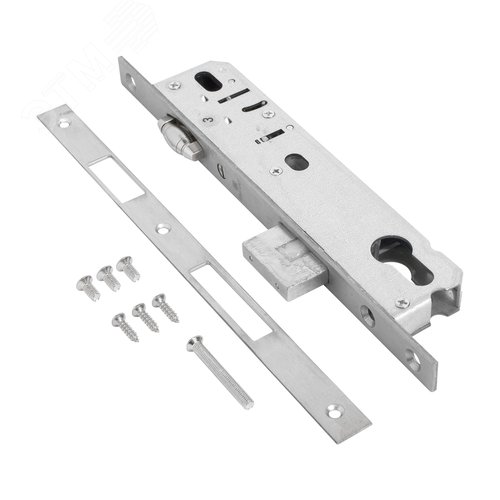 Замок врезной для узкопрофильных дверей БУЛАТ  ЗВ 5-1.25.00.16.08 - фото 2