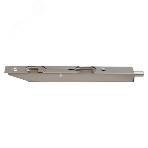 Шпингалет торцевой АЛЛЮР 01-160 SN мат. никель - фото 1