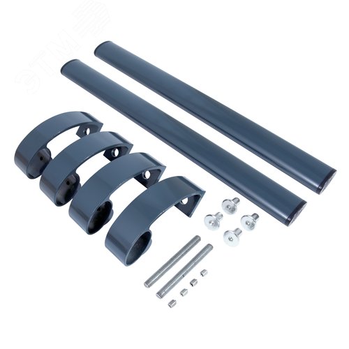 Ручка скоба БУЛАТ РС-03.400.7016 антрацит - фото 2