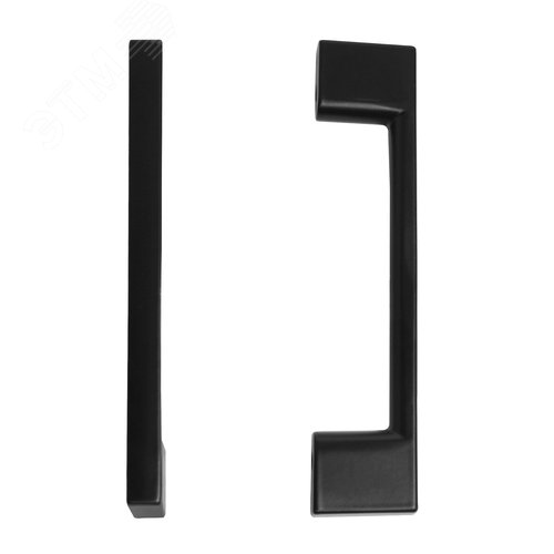 Ручка-скоба мебельная StahlBuro A302-96 2шт., BL матовый черный - фото 2