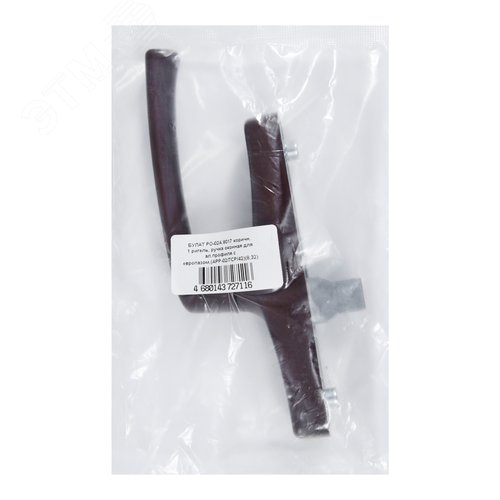 Ручка оконная  БУЛАТ РО-02А.8017 коричн - фото 2