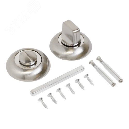 Сантехническая завертка к ручкам СТАНДАРТ BK-R1 SN/CP мат.никель - фото 2