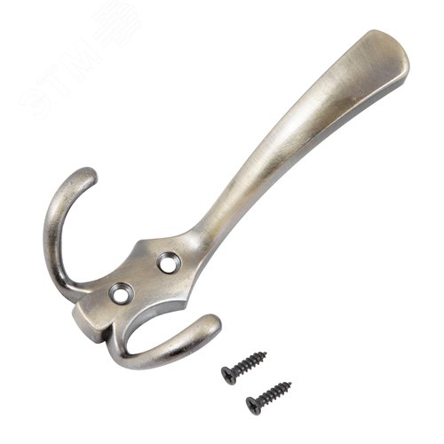 Крючок-вешалка StahlBuro 306 А AB ст. бронза - фото 1