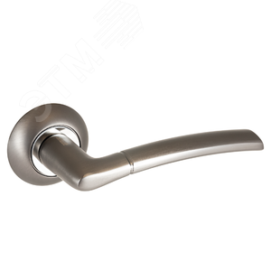 Изображение товара Ручка на круглой накладке (комплект). АЛЛЮР АРТ СТАРК MBN (1440) графит (шт)