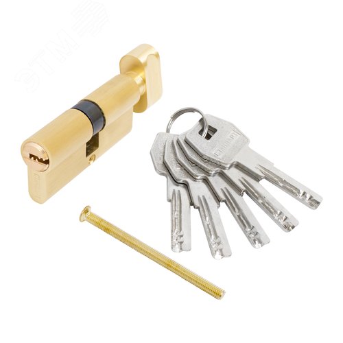 Изображение товара Цилиндровый механизм Стандарт MAX 70 (35х35В) SB 5кл мат.золото (шт)