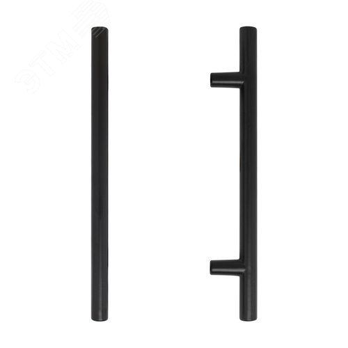 Ручка-скоба мебельная StahlBuro A8925-128 2шт., BL матовый черный - фото 6