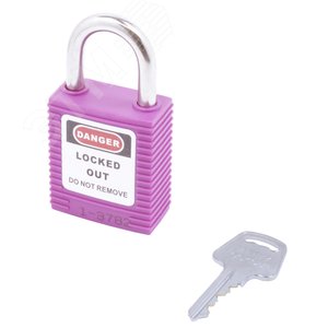 Изображение товара Замок безопасности навесной BD-G58S Purple (шт)