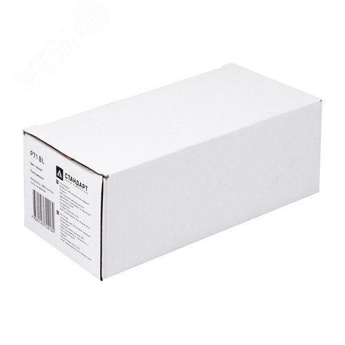 Комплект ручек СТАНДАРТ P71 BL матовый черный - фото 2