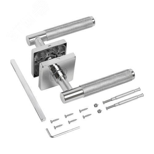 Ручка на планке БУЛАТ РФ 01.02.04 ФЕРОНА хром - фото 4