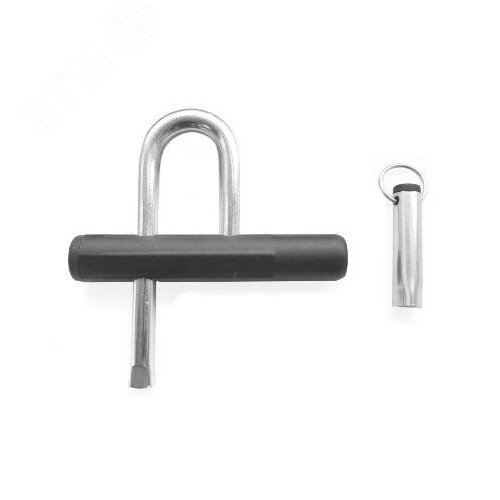 Замок навесной С-Пб ЗНВ 1-10 d=10 мм, 1 ключ одна секретность (50) - фото 1