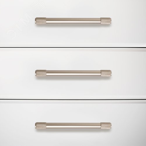 Ручка-скоба мебельная StahlBuro AP2307-128 2шт., SN сатин - фото 2