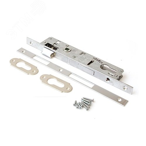 KALE 153/P 35mm W/B хром б/мех.секр м/о 85мм Замок врезной б/руч (30) - фото 1