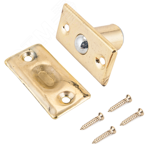 Изображение товара Фиксатор дверной шариковый, СТАНДАРТ 588 GP золото (шт)