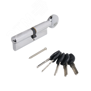 Изображение товара Механизм цилиндровый для врезных замков, АЛЛЮР HD FG 100-5К CP(40Gх10х50) хром (шт)