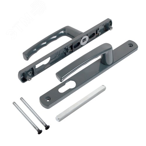 Ручка на планке БУЛАТ РФ 85.25.01.7024 УРАЛ-М графит - фото 2