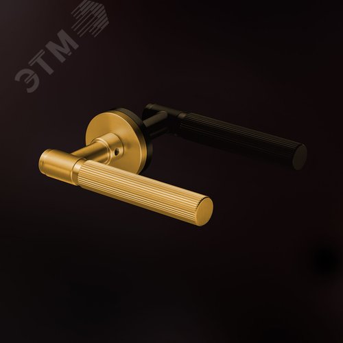 "Комплект ручек ALLUR ART COLLECTION ""ESTETA"" MSG (53170) итал. матовое золото" - фото 3