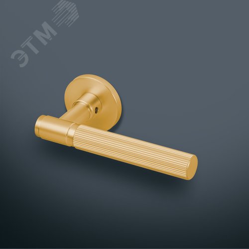 "Комплект ручек ALLUR ART COLLECTION ""ESTETA"" MSG (53170) итал. матовое золото" - фото 5