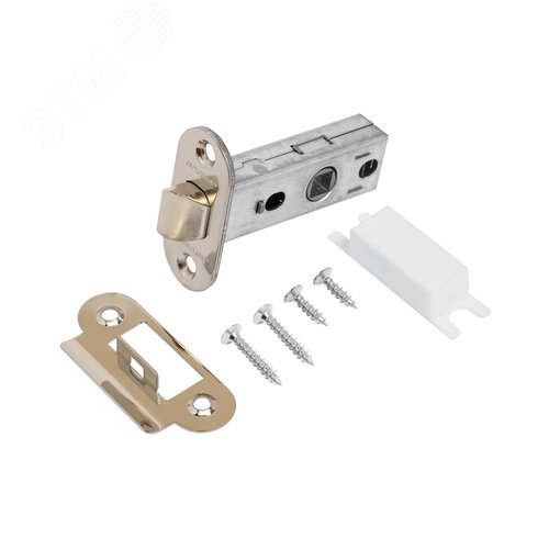 Защёлка АЛЛЮР АРТ L45-8-R SN мат.никель - фото 1