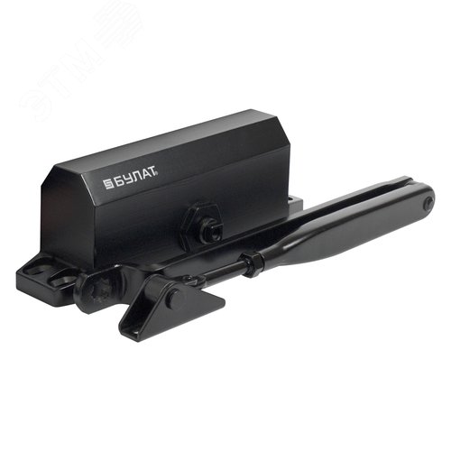 Доводчик дверной БУЛАТ ARCTIC ДД 502/4 A-B (60-120 кг) черный - фото 4