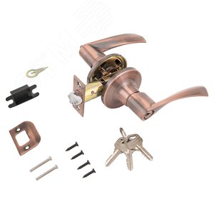 Изображение товара Защёлка СТАНДАРТ 8901 ET AC медь кл/фикс (шт)