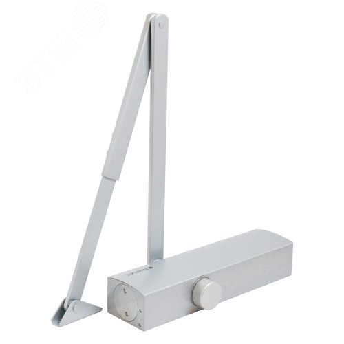 Доводчик дверной  БУЛАТ PROFI ДД 802/5 B-S (25-120 кг) серебро - фото 2