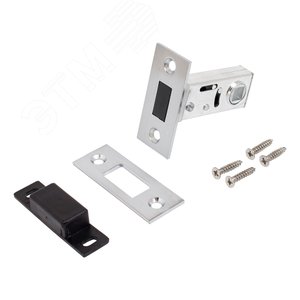 Изображение товара Защёлка АЛЛЮР АРТ L50-8M SC матовый хром магнитная б/ручек (шт)