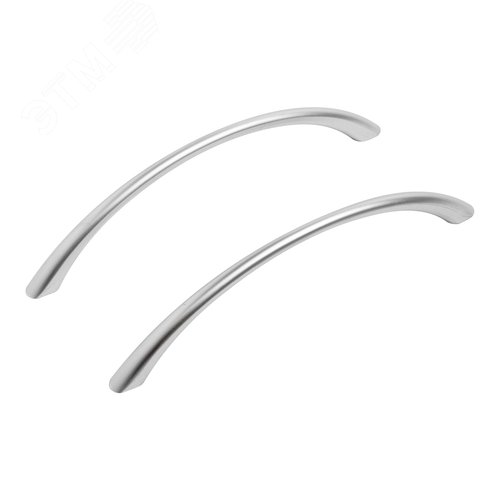 Ручка-скоба мебельная StahlBuro A204-96 2шт., SC матовый хром - фото 1