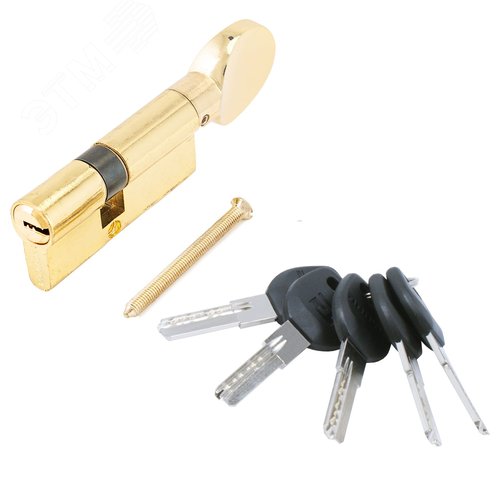 Изображение товара Цилиндровый механизм АЛЛЮР HD FG 70-5К BP (40Gx30) латунь (шт)