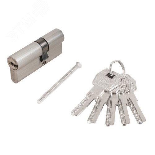 Изображение товара Цилиндровый механизм Стандарт MAX 70 (30х40) SN 5кл мат.никель (шт)