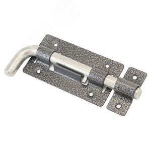 Изображение товара Засов Киров Секрет ЗД-03 антик серебро круглый Г-образный (шт)